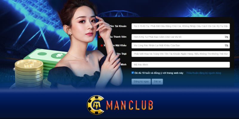 Đăng ký Manclub – Những bước đăng ký Manclub an toàn nhất